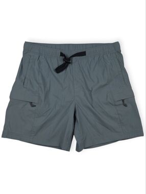 The North Face Class V Pathfinder Belted Shorts Men's Size Large Blue Hiking EUC